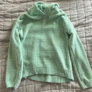 Mint color beautiful chinelle hoodie